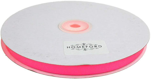 Homeford Solid Grosgrain Ribbon, 50 Yards (7/8-Inch, Light Pink)