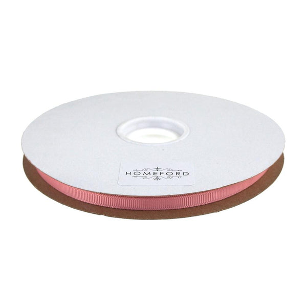Solid Grosgrain Ribbon, 1/4-Inch, 50-Yard, Dusty Rose