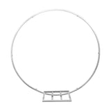 Metallic Circle Hoop Backdrop Stand, 60-Inch