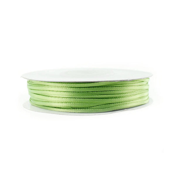 Double Faced Satin Ribbon, 1/16-inch, 100-yard, Apple Green