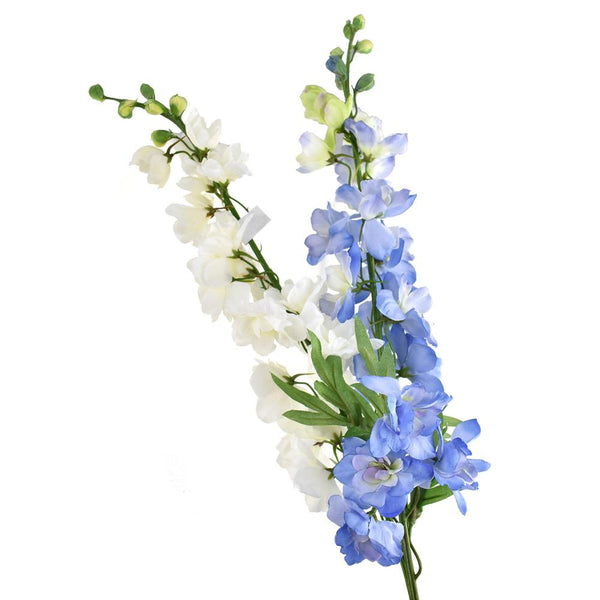 Tall Silk Delphinium Stem, 36-Inch