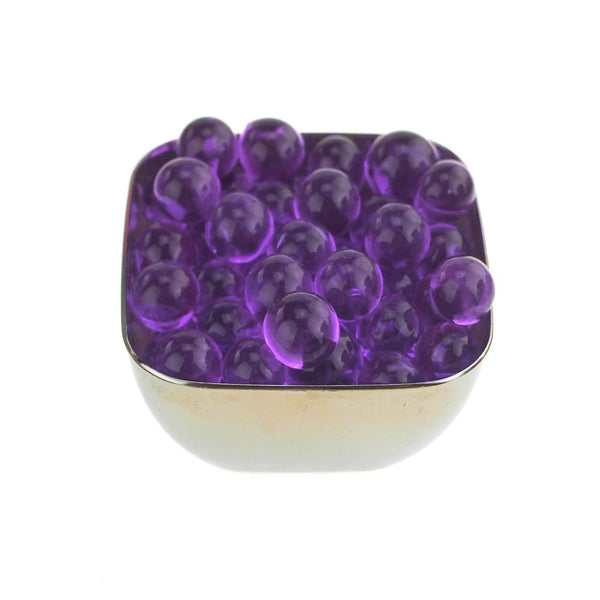 Water Beads Jelly Balls Vase Filler, Large, 10-Gram, Purple