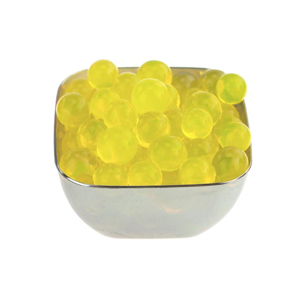 Water Beads Jelly Balls Vase Filler, Large, 10-Gram, Yellow
