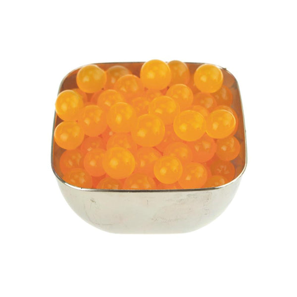 Water Beads Jelly Balls Vase Filler, Small, 10-Gram, Orange