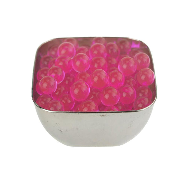 Water Beads Jelly Balls Vase Filler, Small, 10-Gram, Pink