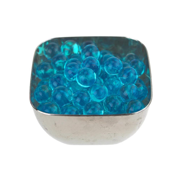 Water Beads Jelly Balls Vase Filler, Small, 10-Gram, Turquoise