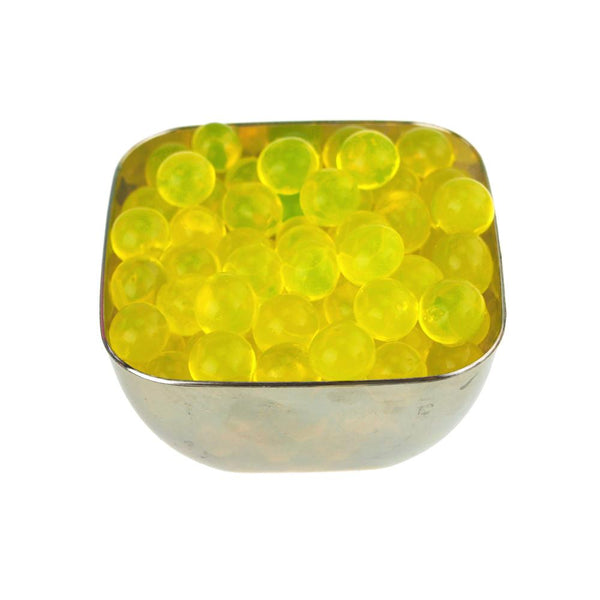 Water Beads Jelly Balls Vase Filler, Small, 10-Gram, Yellow