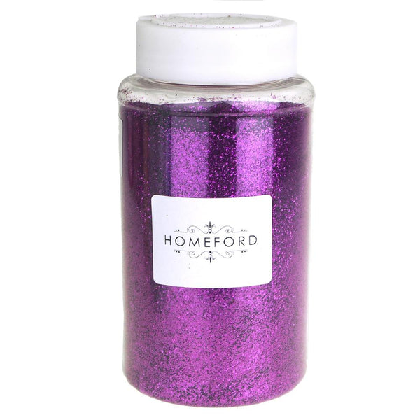 Fine Glitter Bottle, 1-Pound BULK, Purple