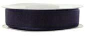 Sheer Organza Ribbon, 5/8-inch, 25-yard, Plum