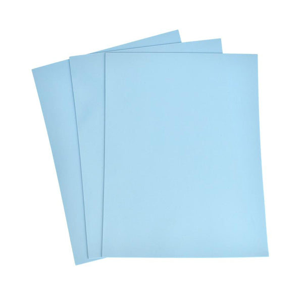 Plain EVA Foam Sheet, 9-Inch x 12-Inch, 3-Piece, Blue