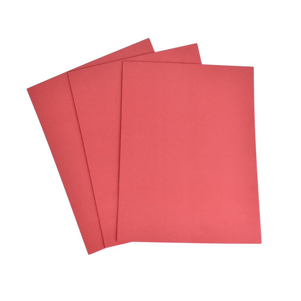 Plain EVA Foam Sheet, 9-Inch x 12-Inch, 3-Piece, Red