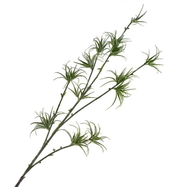 Artificial Spider Fern Spray Branch, Green, 32-Inch