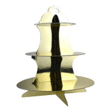 Scalloped Edge 3-Tier Treat Stand, 14-Inch