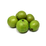 Artificial Decorative High Gloss Bellani Realistic Faux Fruit, 6-Piece, Lime