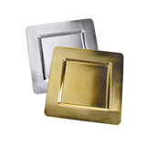 Plastic Square Charger Plate, 13-Inch, 1-Count