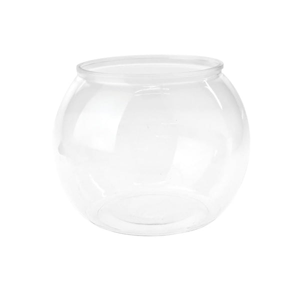 Round Plastic Favor Bowl, Clear, 8-1/2-Inch