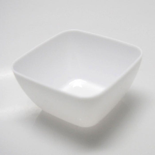 Plastic Mini Dessert Bowl Appetizers, 18-Piece, White