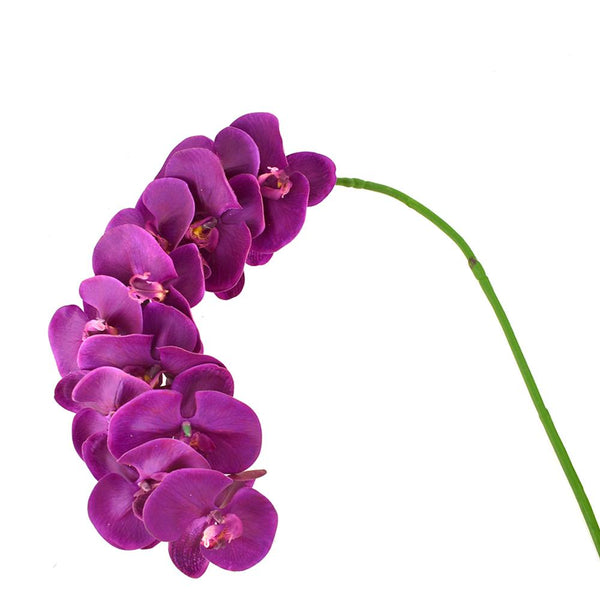 Tall Artificial Manhattan Orchid Stem, Purple, 42-Inch