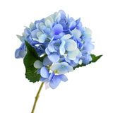 Deluxe Silk Hydrangea Stem, 18-Inch