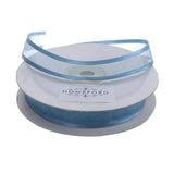 Satin-Edge Sheer Organza Ribbon, 5/8-Inch, 25-yard
