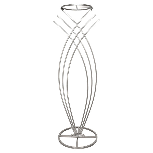 Metallic Wire Mermaid Tail Stand, 42-Inch
