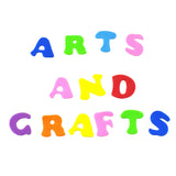 Foam Alphabet Letter Stickers, 3/4-Inch, 189-Piece