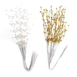 Pearl Beads Spray, 8-Inch, 12-Count