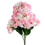 Artificial Silk Hydrangea Bouquet Flowers, 22-Inch