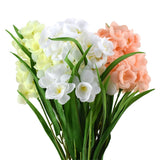 Artificial Daffodil Flowers Spray, 21-1/2-Inch