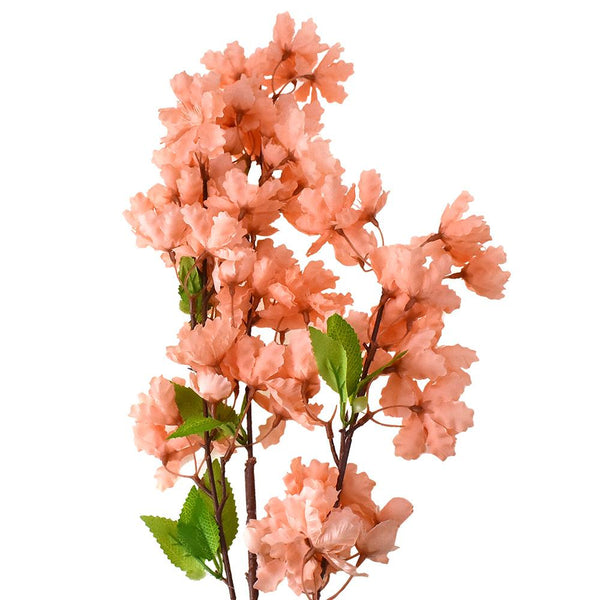 Artificial Cherry Blossoms Branch Spray, 42-Inch, Blush