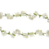 Artificial Wildflower Branch Garland, 68-Inch