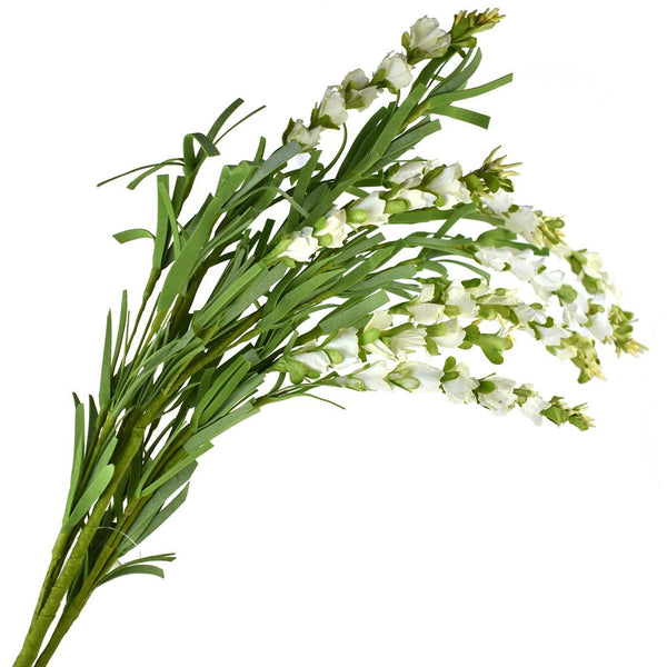 Artificial Foam Rosemary Floral Spray Branch, 33-Inch, Cream