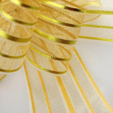 Pull Bow String Sheer Organza