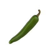 Realistic Faux Chili Pepper Decoration, 4-3/4-Inch
