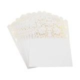 Flourished Accent Invitation Cards, 7-1/4-Inch, 8-Piece