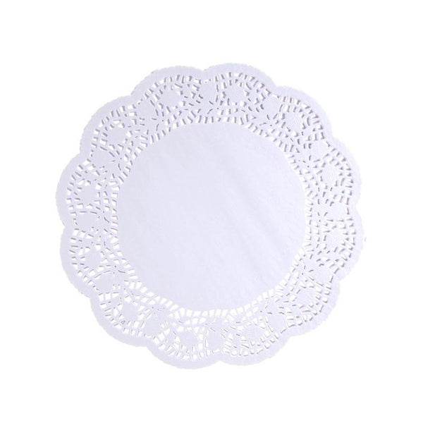 Round Lace Doilies, White, 8-1/2-Inch, 20-Count