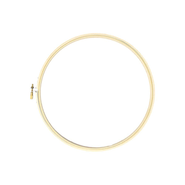 Wooden Craft Embroidery Hoop, Natural, 9-Inch