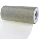 Sheer Organza Solid Color Tulle Roll, 6-Inch, 25-Yard