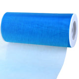 Sheer Organza Solid Color Tulle Roll, 6-Inch, 25-Yard