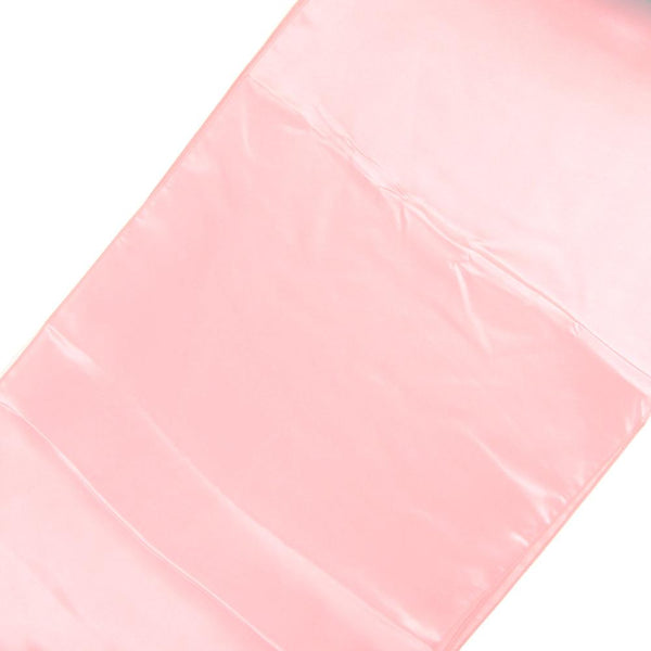 Satin Fabric Table Runner, Pink, 14-Inch x 108-Inch