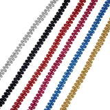Metallic Fabric Swirl Trim, 10mm, 20-Yards