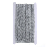 Metallic Gimp Weaved Trim, 12mm, 15-Yards