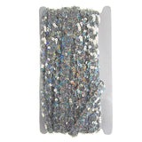 Metallic Sequin Waved Trim, 18mm, 15-Yards