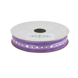 Circle Bling Center Sheer Ribbon, 5/8-Inch 3 Yards