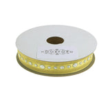 Circle Bling Center Sheer Ribbon, 5/8-Inch 3 Yards