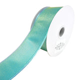 Two Toned Shiny Satin Wired Ribbon, 1-1/2-Inch, 10-Yard