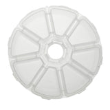 Round Organizer Box, 8-Slot, 4-Inch