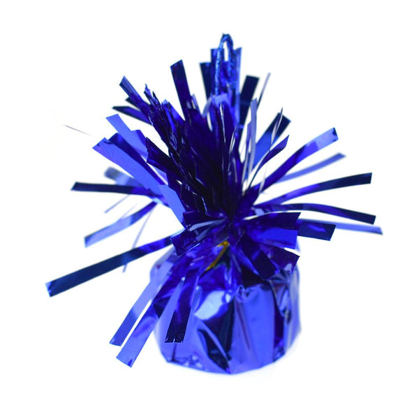 Metallic Foil Balloon Weight, Royal Blue, 4-Inch