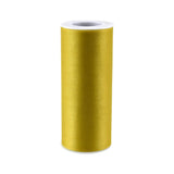 Sheer Organza Solid Color Tulle Roll, 6-Inch, 25-Yard