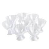 Translucent Scalloped Edge Dessert Bowl, 3-1/2-Inch